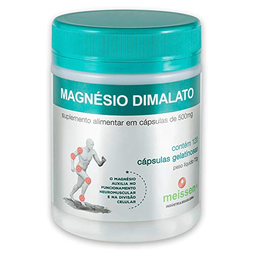 Magnesio Dimalato 500mg - 120 Caps - Meissen