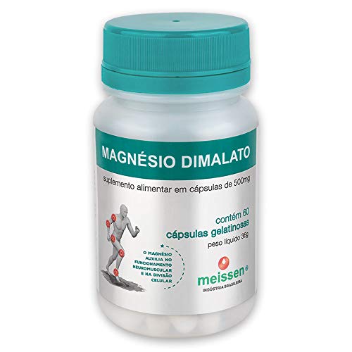 Magnesio Dimalato 500mg - 60 Caps - Meissen