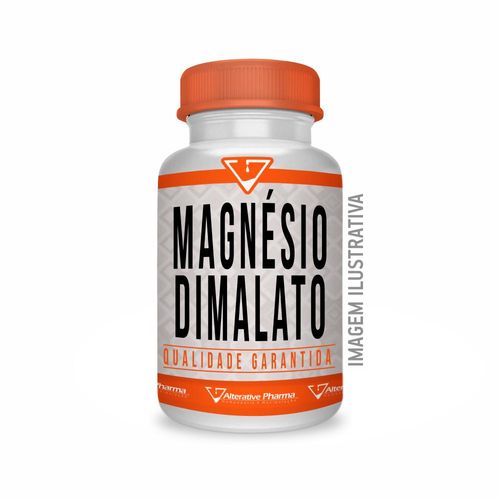 Magnésio Dimalato 550mg - 60 Cápsulas
