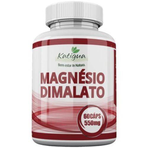 Magnésio Dimalato 60 Cápsulas 550mg Katigua