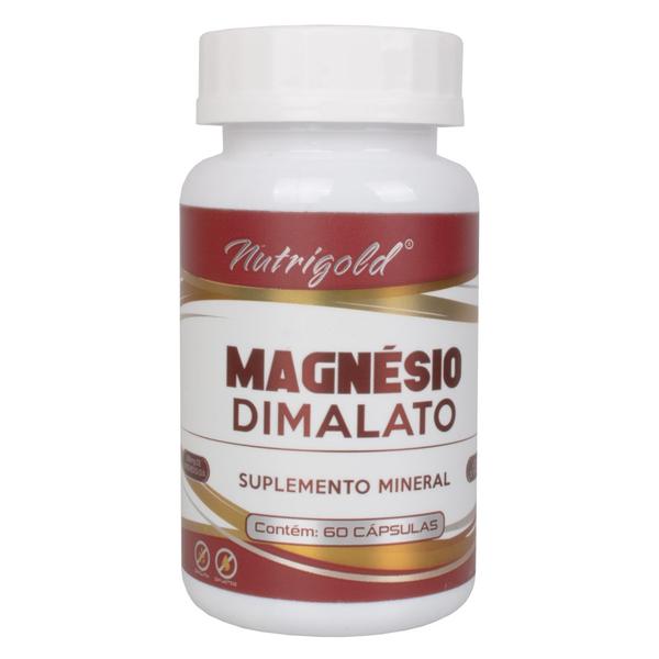 Magnésio Dimalato 60 Cápsulas Duras - Nutrigold