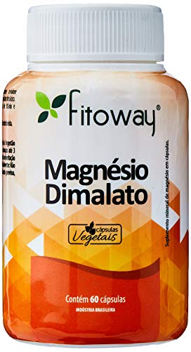 Magnésio Dimalato - 60 Cápsulas, Fitoway