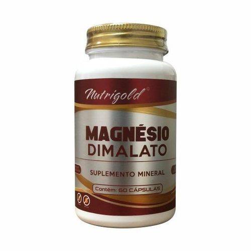 Tudo sobre 'Magnésio Dimalato - 60 Cápsulas - Nutri Gold'