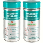 2 Magnesio Dimalato Puro - 120 Capsulas - 2 X Dia - Meissen