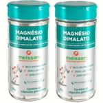 2 Magnesio Dimalato Puro - 120 Capsulas - 2 X Dia - Meissen