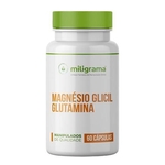 Magnésio Glicil Glutamina 400Mg Cápsulas 60 Cápsulas