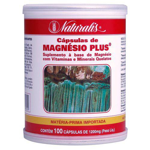 Magnésio Plus (1200mg) 100 Cápsulas