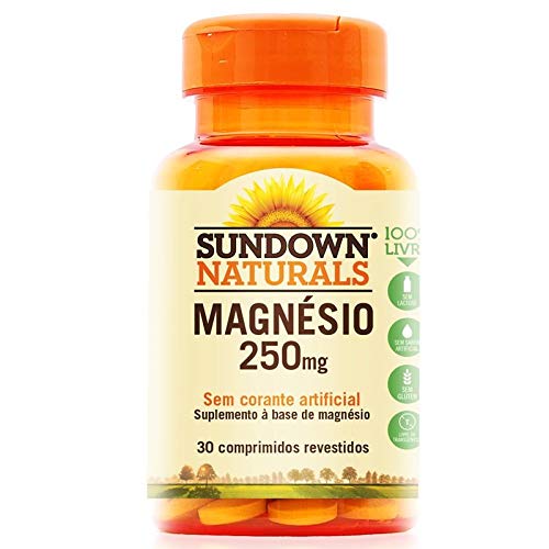 Magnésio Sundown 250mg C/ 30 Comprimidos