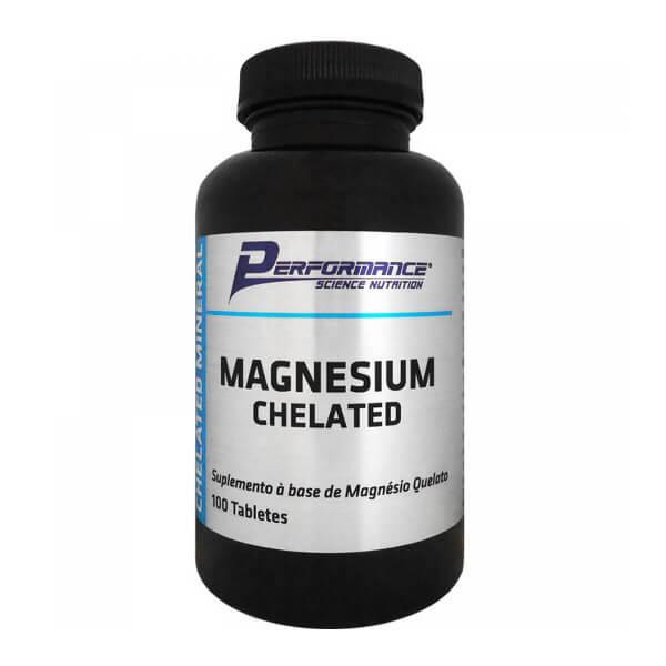 Magnesium Chelated Performance Nutrition - 100 Tabletes