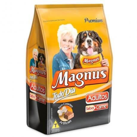 Magnus Todo Dia Adulto Sabor Carne - Shilva Pet