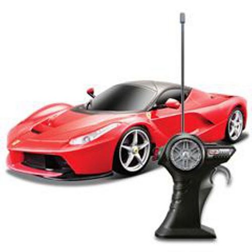 Maisto 1:24 R/C Controle Remoto - Ferrari LaFerrari - Vermelha