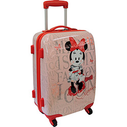 Mala de Viagem P C22 Disney Minnie Vermelha - Primicia