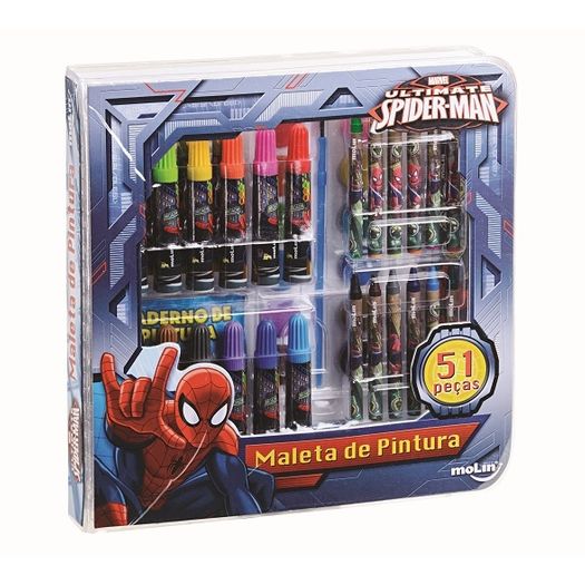 Maleta de Pintura Square Spiderman 2 5281 Molin