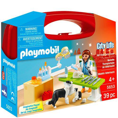 Tudo sobre 'Maleta de Veterinário 5653 - Playmobil'