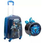 Malinha Mala ou Mochila Max Steel 2017 Rodinhas + Lancheira