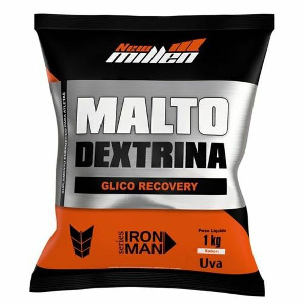 Maltodextrina - 1000g Refil Uva - New Millen