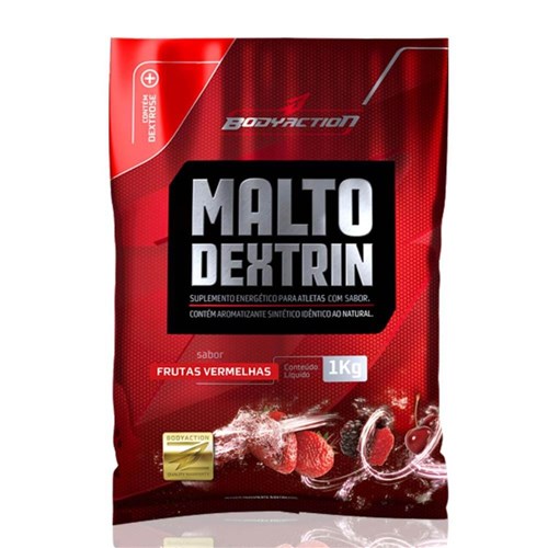 Maltodextrina Body Action-Frutas Vermelhas-1Kg