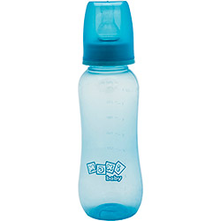 Mamadeira 250ml Bico Tradicional Silicone Maxibaby Azul