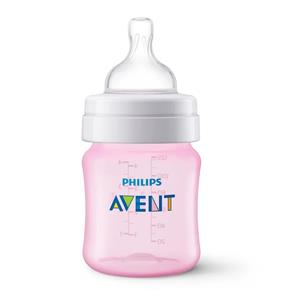 Mamadeira Clássica PP 125ML (0m+) Rosa - Philips Avent