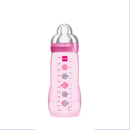 Mamadeira Easy Active Fashion Bottle 330 Ml Girls Peixe - Mam Baby