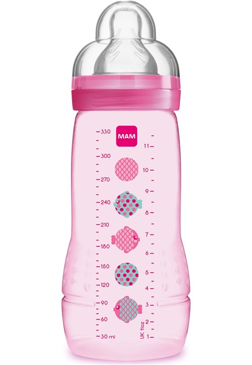 Mamadeira Easy Active (Fashion Bottle) Mam - 330Ml Girls