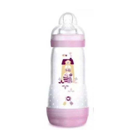 Mamadeira Easy Start First Bottle 320ml Casinha Rosa - Mam Ref 4678