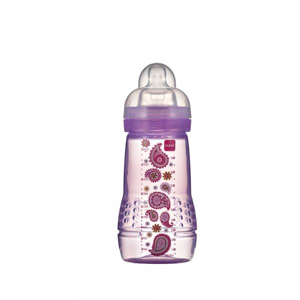 Mamadeira Fashion Bottle 270 Ml Girls - MAM Baby