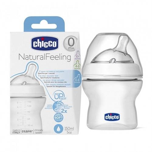 Mamadeira New Step Up 0m+ 150 Ml Chicco