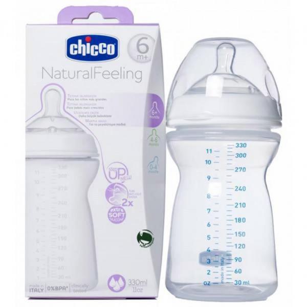 Mamadeira New Step Up 3 (6m+) 330ml - 80737 - Chicco