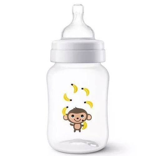 Mamadeiras Anti-Colic Clássica Macaco 260ml Philips Avent - Philips Avent