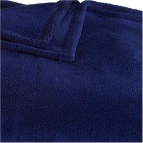Manta Cobertor Bebe Microfibra 90 X 110 Cm Marinho