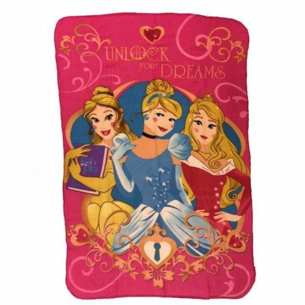 Manta Cobertor Infantil Princesas Disney -DTC