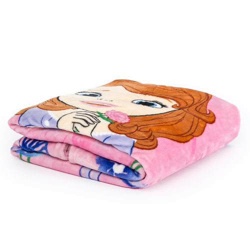 Manta de Microfibra Flanel Extra Brilho Disney - 150 X 220 Cm