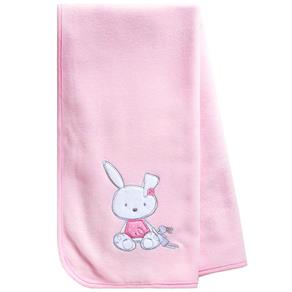 Manta Fleece Pink Bunny