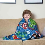Manta Infantil Em Fleece Avengers Marvel Vingadores