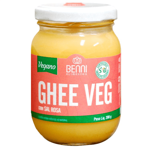 Manteiga Benni Ghee Vegano com Sal Rosa 200G