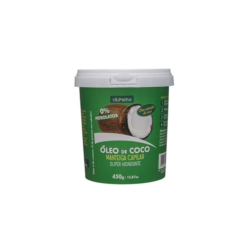 Manteiga Capilar Oleo de Coco 450G