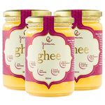 Manteiga Clarificada Ghee Kit com 3 Frascos de 350ml