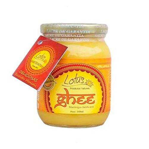 Manteiga Clarificada Ghee Tradicional 268ml - Lotus