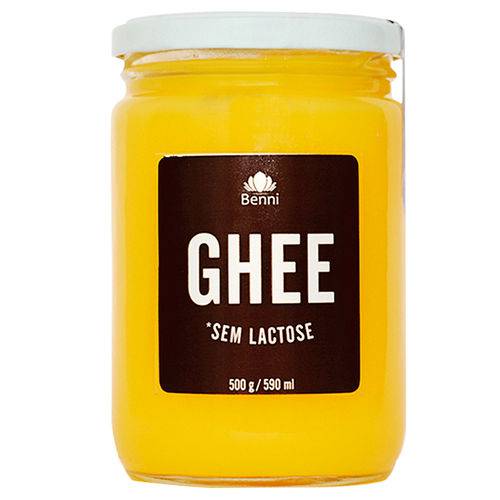 Manteiga GHEE 500g - Benni Alimentos -