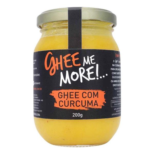 Manteiga Ghee com Cúrcuma - Ghee me More - 200g