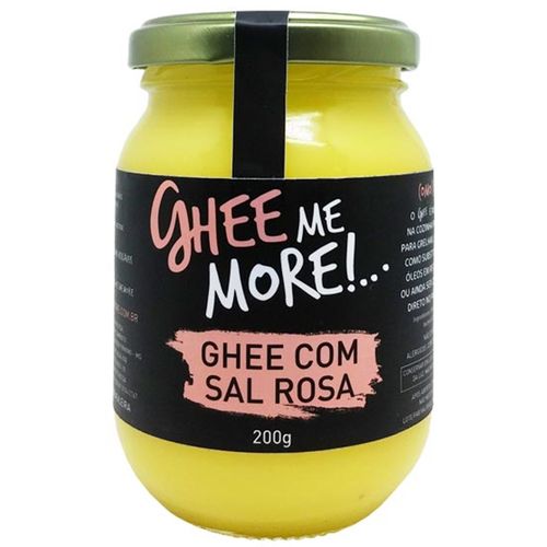 Manteiga Ghee me More Sal Rosa 200g