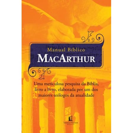 Tudo sobre 'Manual Bíblico MacArthur'