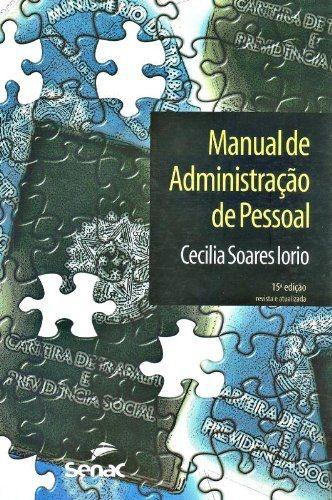 Manual de Administração de Pessoal - Senac São Paulo