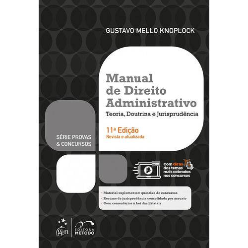 Manual de Direito Administrativo - 11ª Edição (2018)