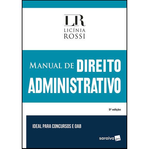 Manual de Direito Administrativo - 5ª Edição (2019)