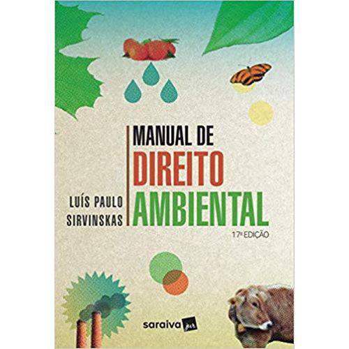 Manual de Direito Ambiental - 17ª Edição (2019)