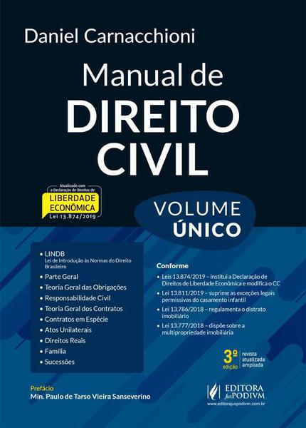 Manual de Direito Civil - Volume Único (2020) - Juspodivm