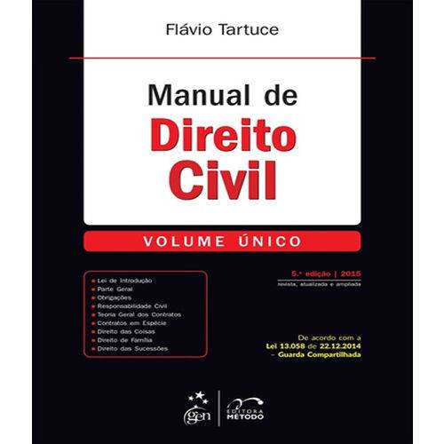 Manual de Direito Civil - Volume Unico - 05 Ed