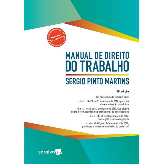Manual de Direito do Trabalho - Martins - Saraiva - 11 Ed